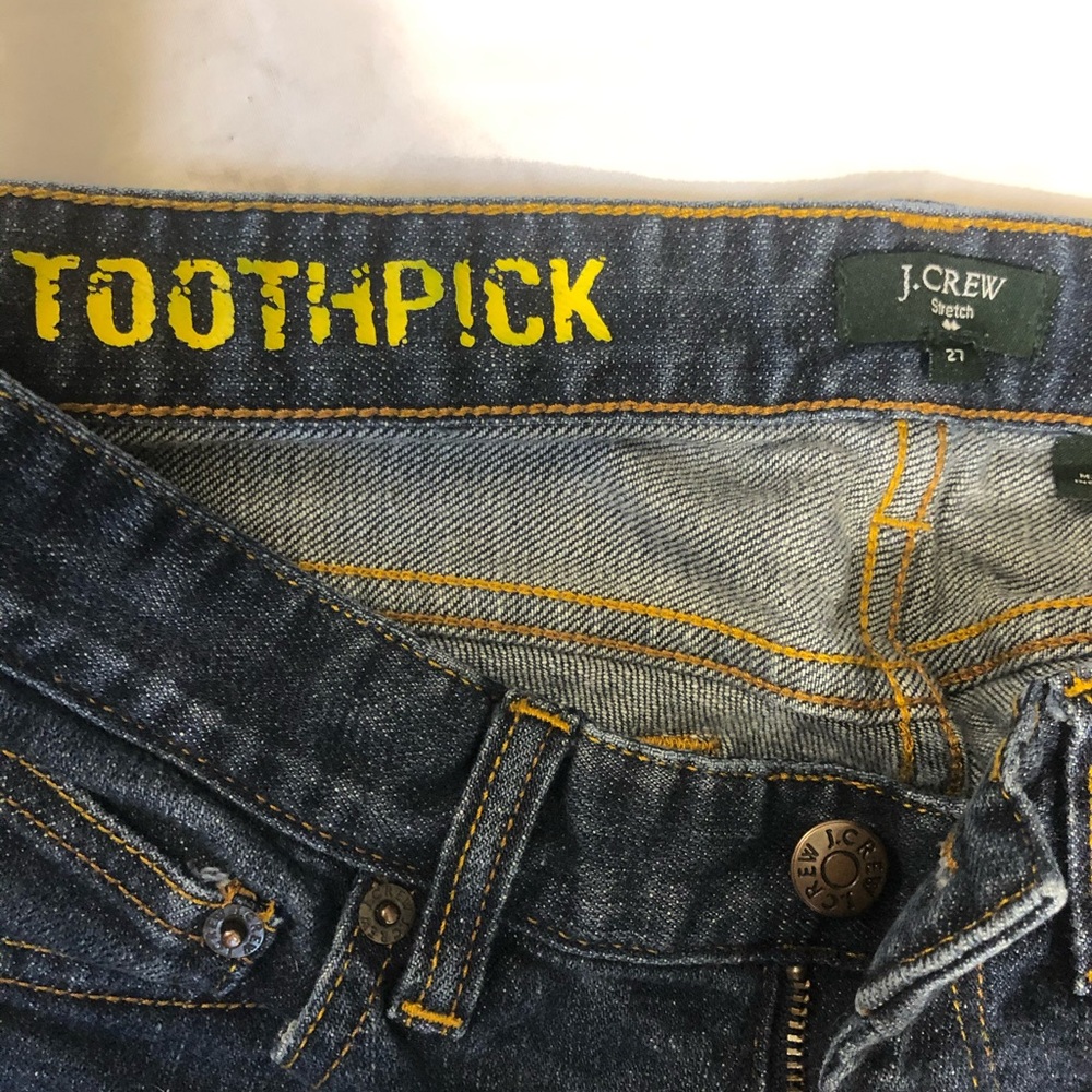 J crew toothpick jeans - Picture 2 of 2